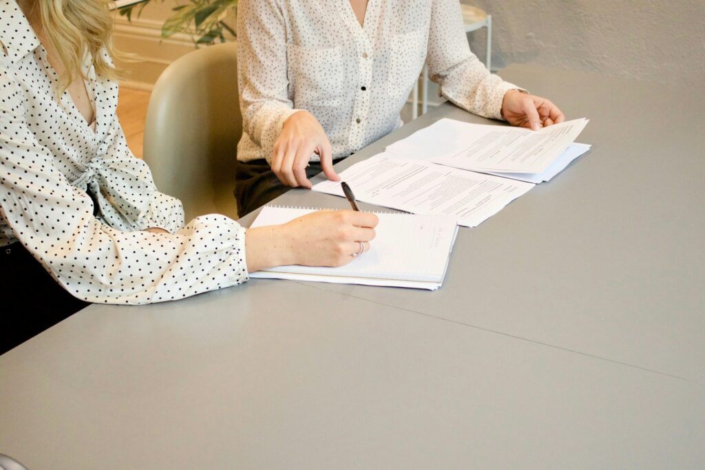 woman explaining how quitclaim deeds work 